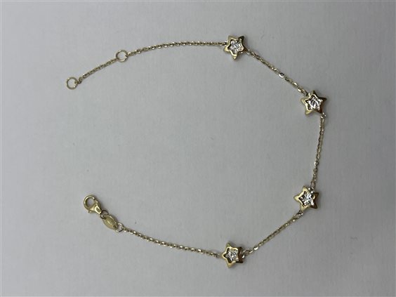 Bracciale Domar Donna Bracciale oro 9k in Oro BROR-273-280 - BROR-273-280